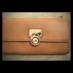 Michael Kors Brown Leather Wallet